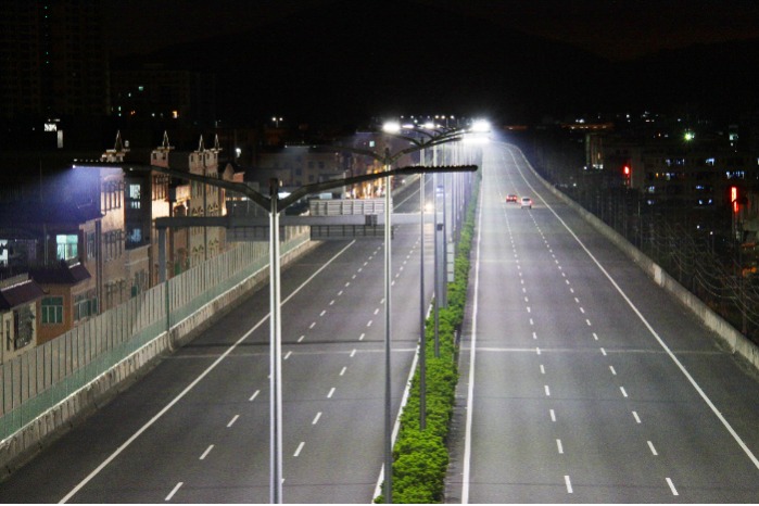 LED street lighting Retrofit Project 120KM Expressway